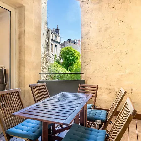 Appartement Aux Portes Du Jardin Public Bordeaux Exterior photo